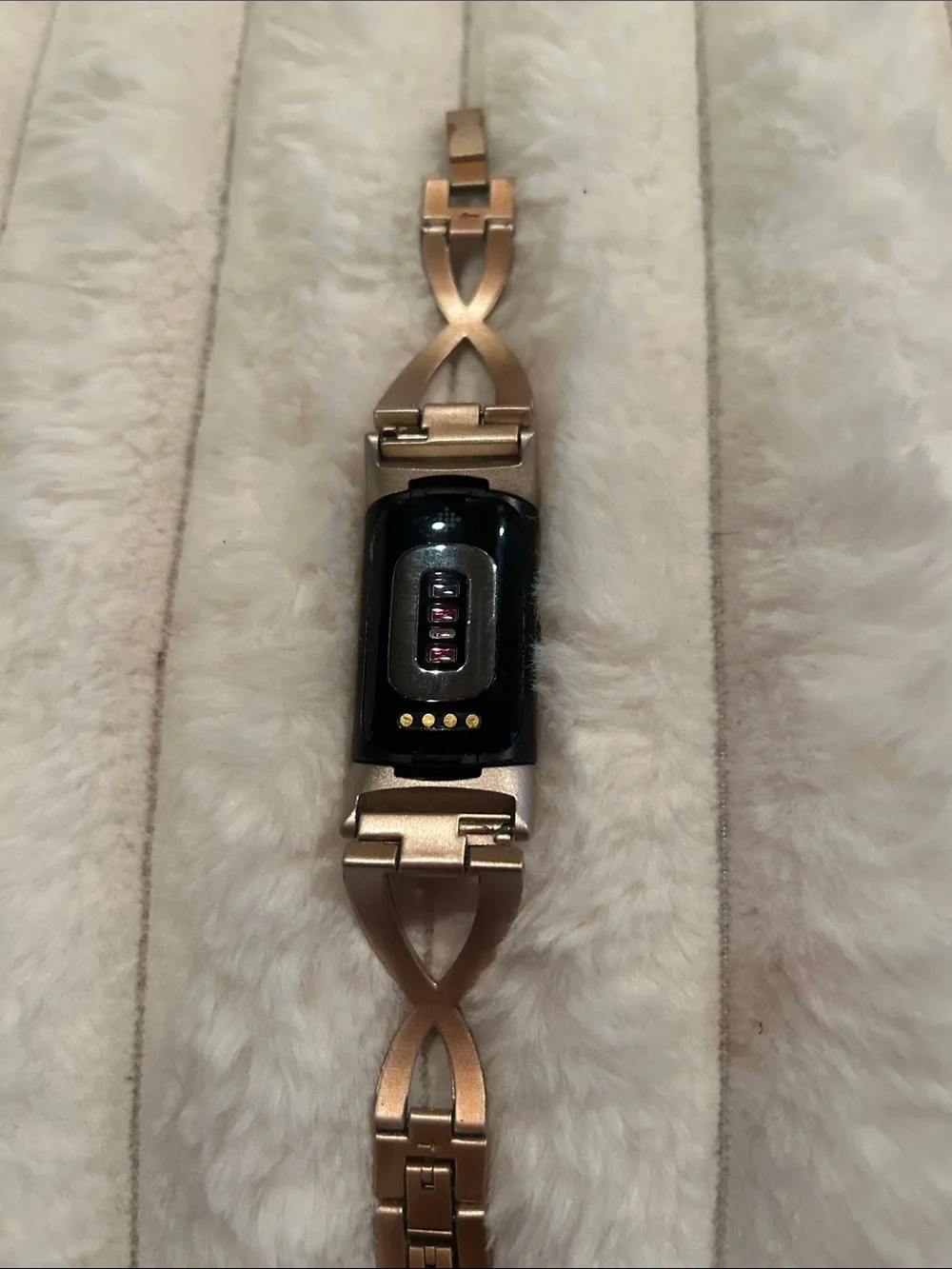 fitbit stylish rose